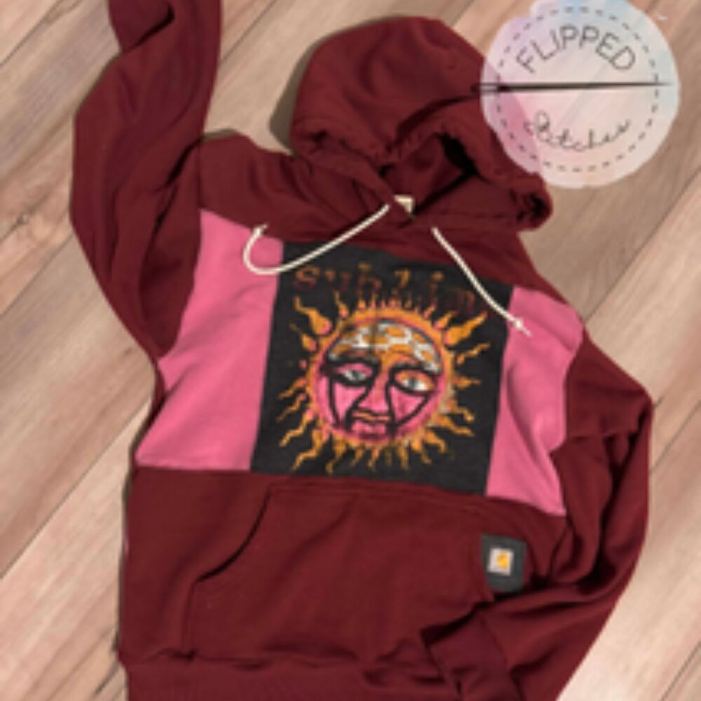 Upcycled Sublime - Flipped Stitches Hoodie